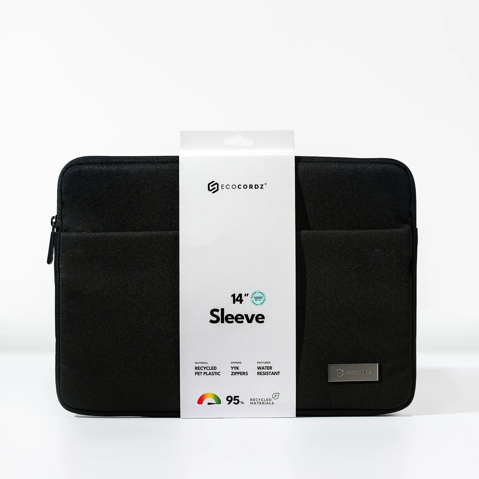 Ecocordz Sleeve för 14 tum bärbar dator - Elegant och hållbar design
